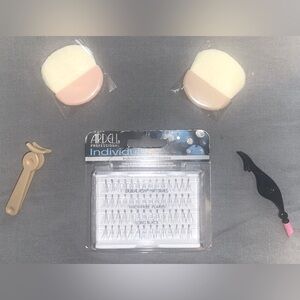 NEW ARDELL - 56 PROFESSIONAL INDIVIDUAL LASH CLUSTERS WITH BONUS ITEMS INCLUDED!